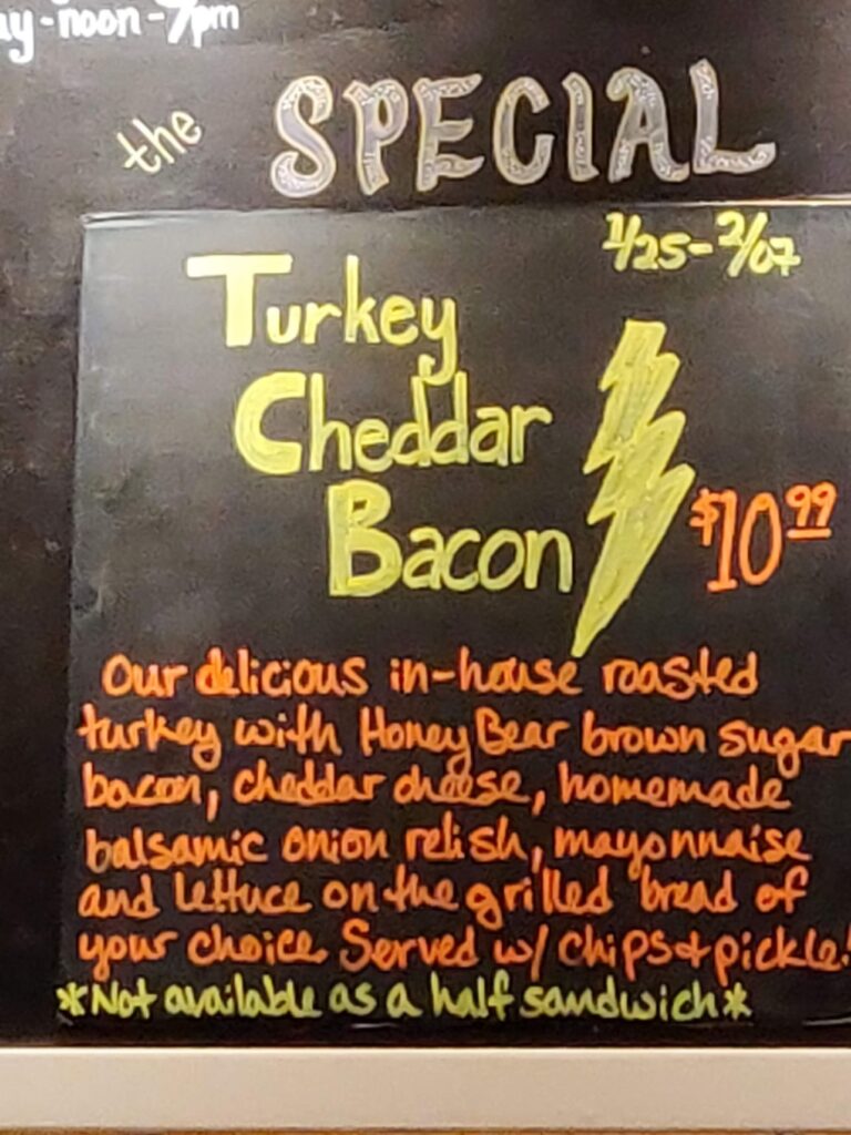 Honey Bear Bakery Menu 5